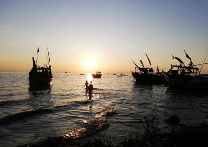 Sunset at Motirhat