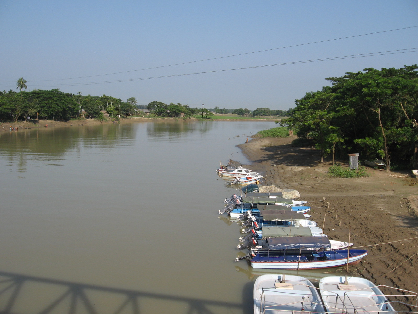 River beach